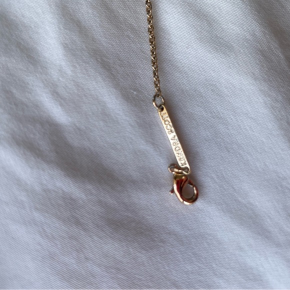 Kendra Scott Elisa Rose Gold Pendant Necklace in Rose Gold Drusy - Picture 4 of 7